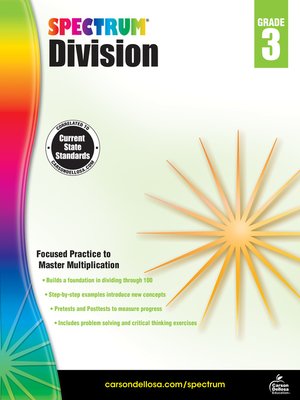 cover image of Division, Grade 3